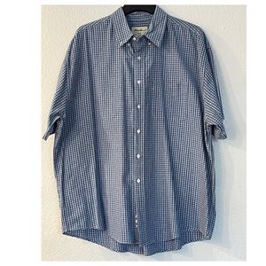 Eddie Bauer Men’s Shirt XXL Short Sleeve 100% Cotton W/Pocket.
